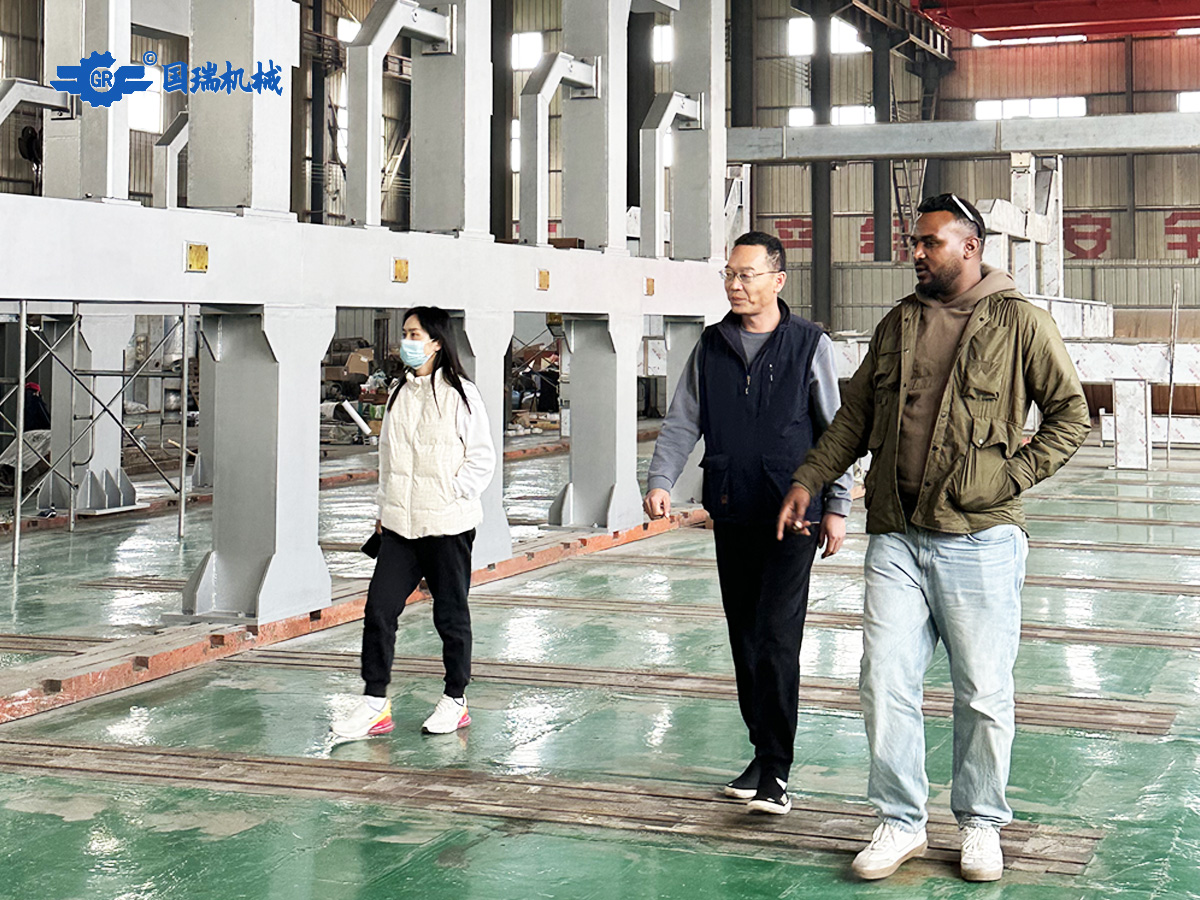 國瑞機械與土庫曼斯坦客戶(hù)達成合作